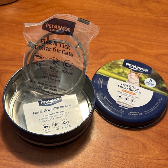 Flea & Tick Collar for Cats - Navy - Picture 2 of 2